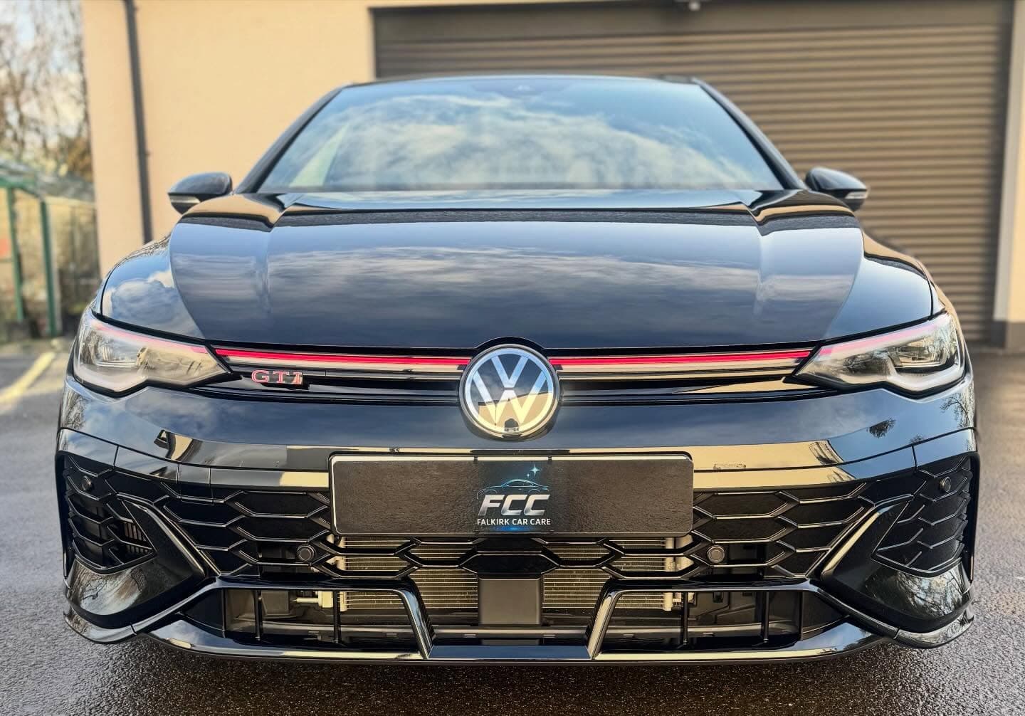 Vehicle paint after correction treatment